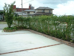 福岡県大川市　K様邸　ガーデン　ガーデニング　洋風ガーデン　外構工事　デザイン