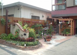 福岡県春日市　Y様邸　ガーデン　ガーデニング　洋風ガーデン外構工事　デザイン