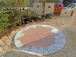 福岡県春日市のガーデンルーム・ココマを付けたおしゃれな庭・ガーデン・ガーデニング工事