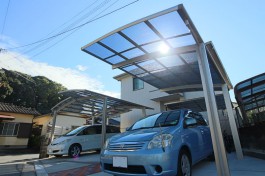 福岡県早良区N様邸、複数のカーポートを施工しました！